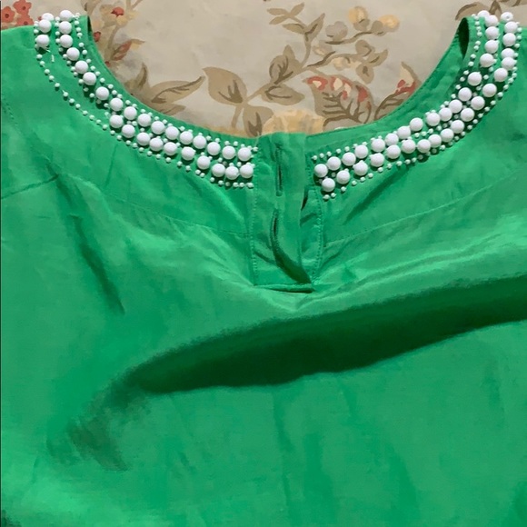 Banana Republic silk blend top with beads - Picture 11 of 11